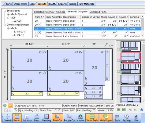 sheet metal optimization software|plywood sheet layout software.